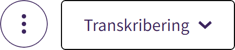 ikon som viser funksjonalitet for transkribering
